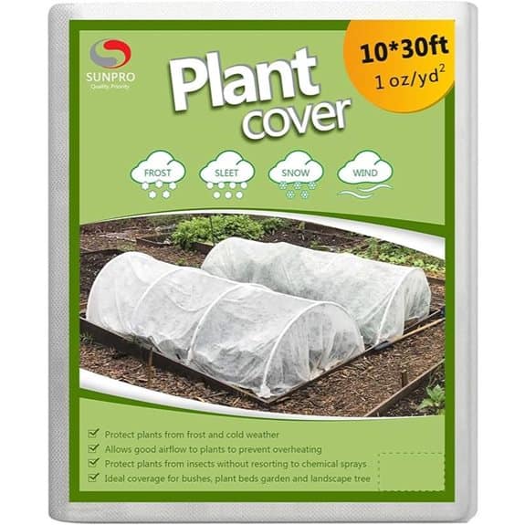Plant Covers Freeze Protection Floating Row Cover