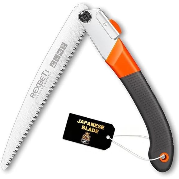 REXBETI Folding Saw with 11-Inch SK-5 Blade