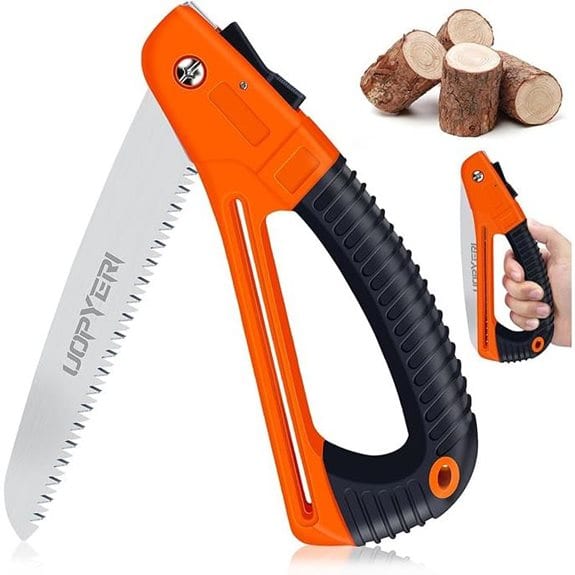 8 Inch Folding Hand Saw with Safety Guard