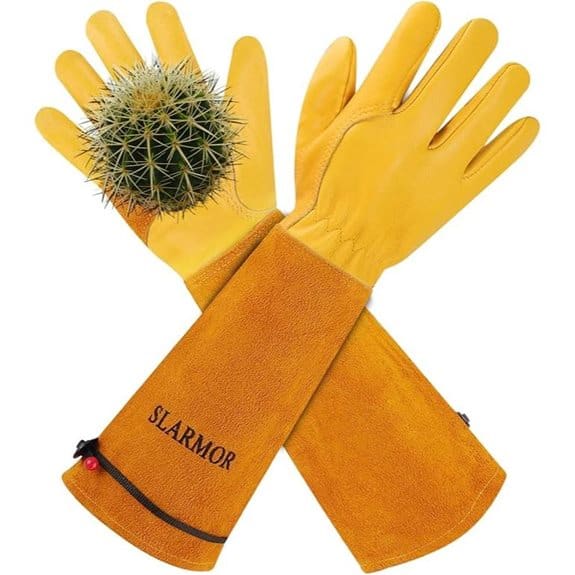 Thorn Proof Heavy Duty Gardening Gloves L