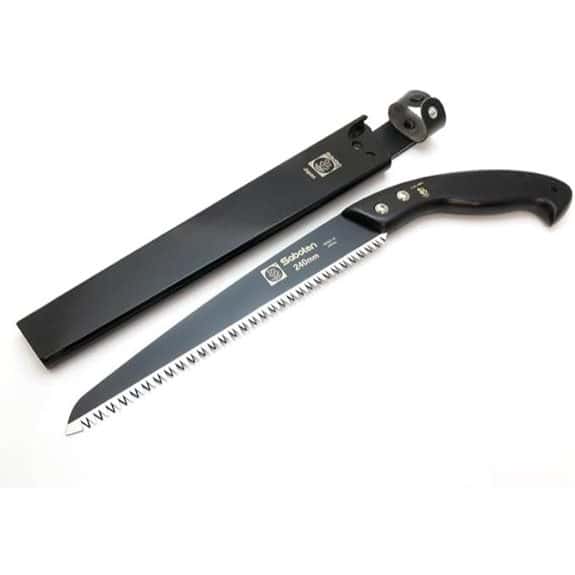 Saboten Japanese Pruning Saw 9.4 in with Sheath