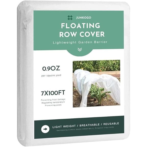 Plant Freeze Protection Cover 7x100ft Frost Cloth