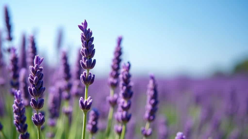 lavender blooms from june