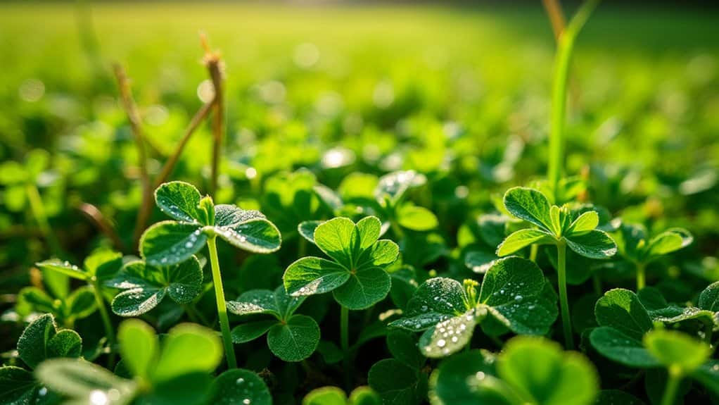 managing clover lawn challenges