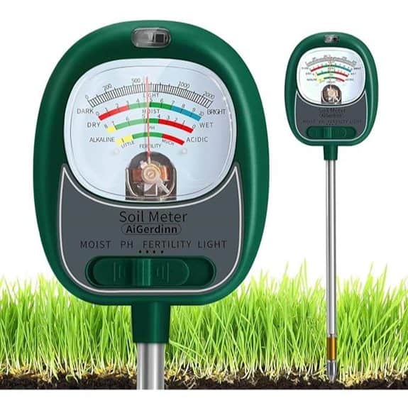 4-in-1 Soil Moisture and pH Tester