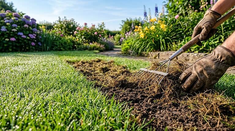optimal timing for dethatching