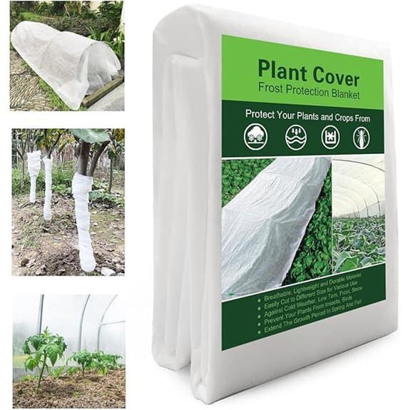 YFFSIDMY Plant Freeze Protection Frost Blanket 6.5'x16