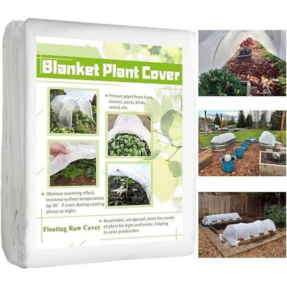 Frost Cloth Plant Freeze Protection Row Cover