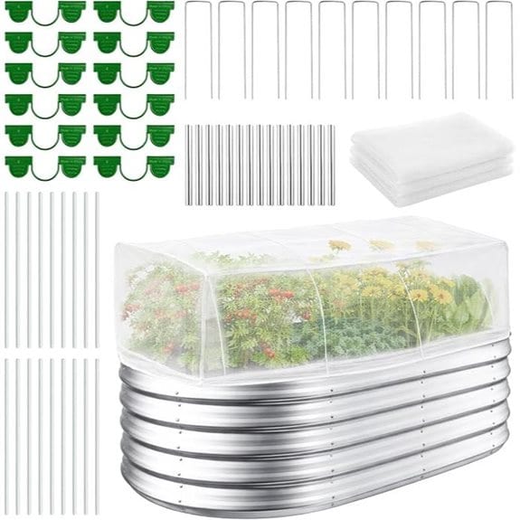 Garden Netting for Raised Beds & Plant Protection