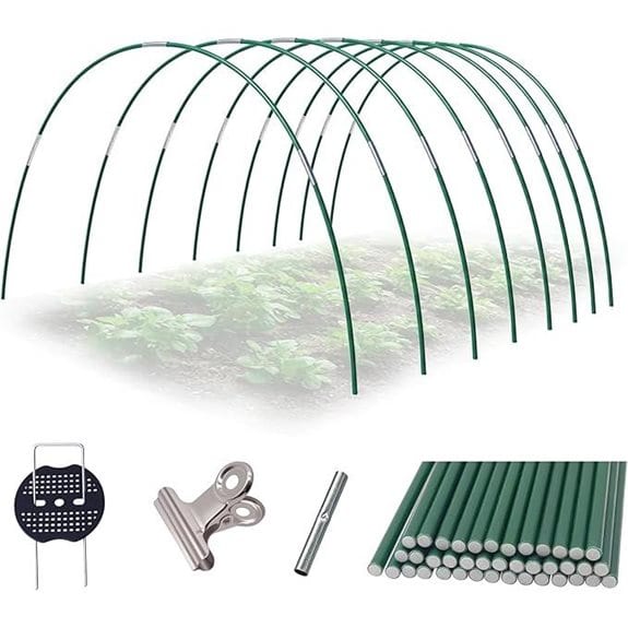 Garden Hoops Kit for Raised Beds (40pcs)