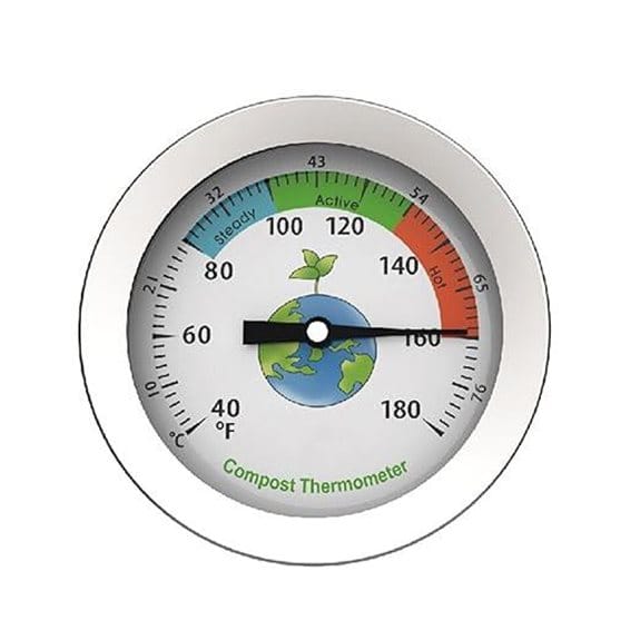Soil Thermometer with 20 Stainless Steel Probe