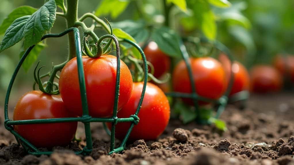 sturdy adjustable tomato cages
