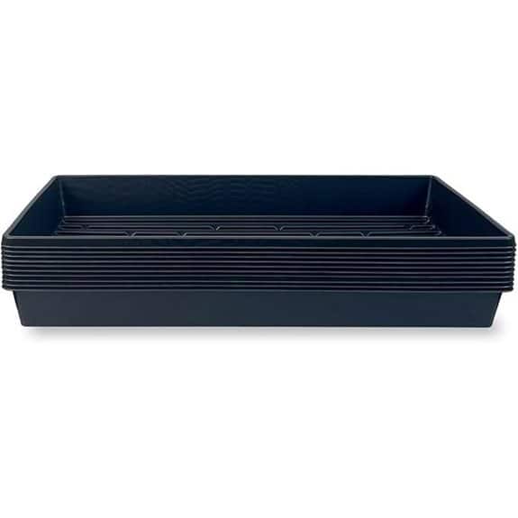 10 Plant Growing Seed Starter Trays 20x10