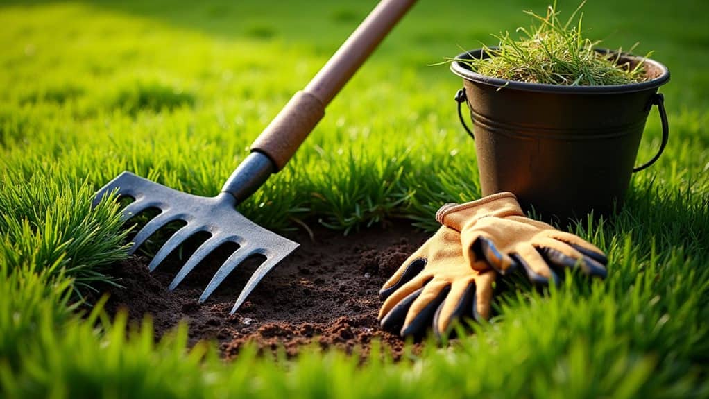 tools for effective dethatching
