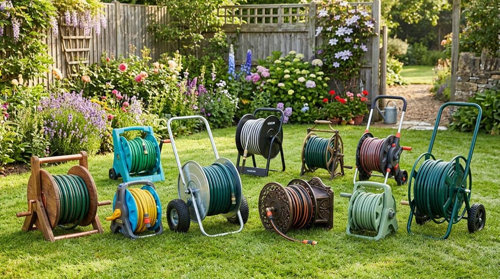 top garden hose reel options