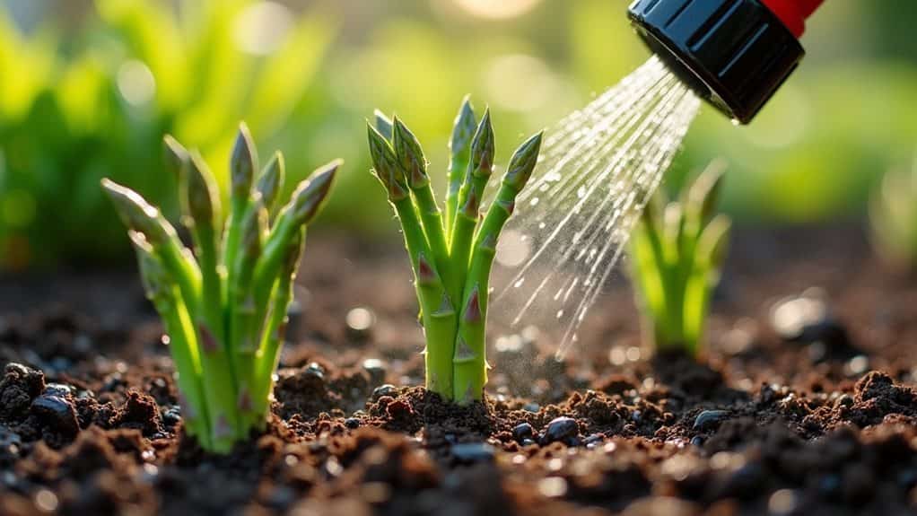 water mulch care consistently