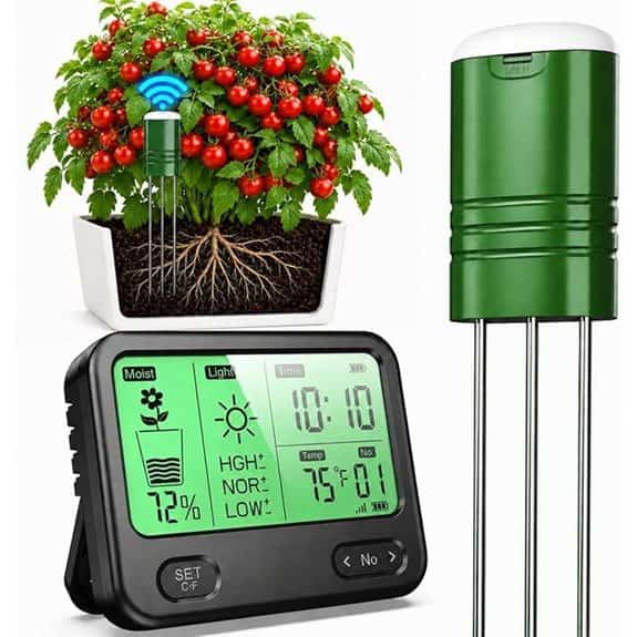 Soil Moisture Meter 4-in-1 Wireless Tester