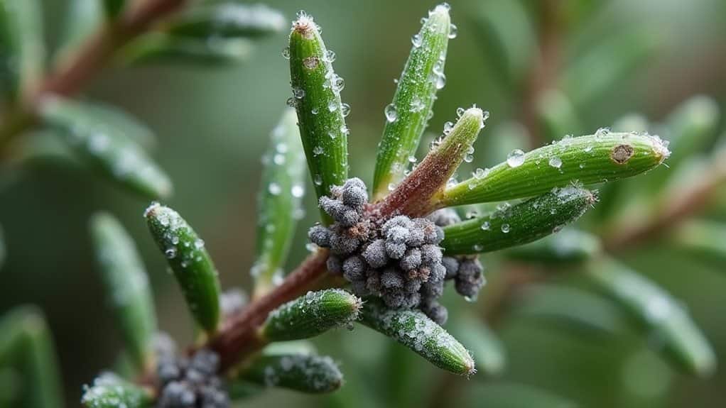 fungal diseases on rosemary