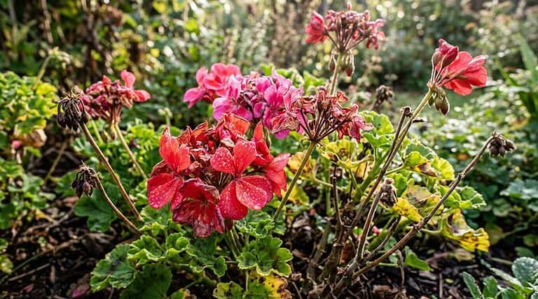 geraniums stop flowering reasons