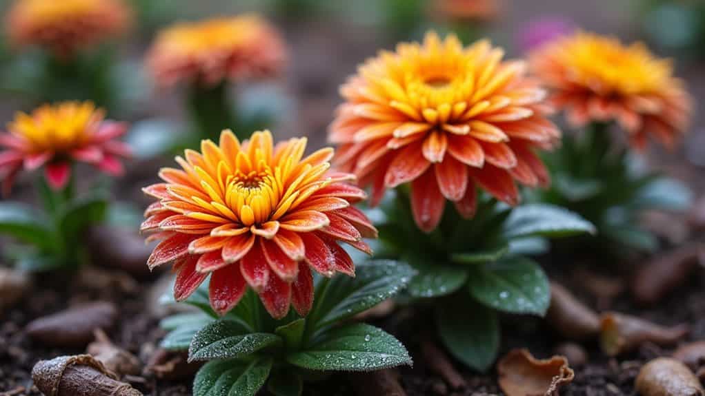 plant mums early for survival