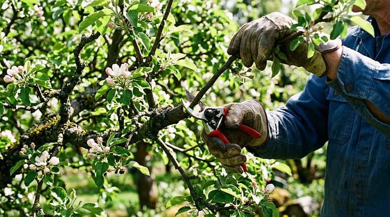 prune apple trees properly