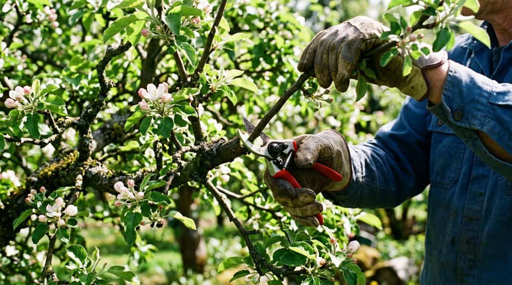 prune apple trees properly