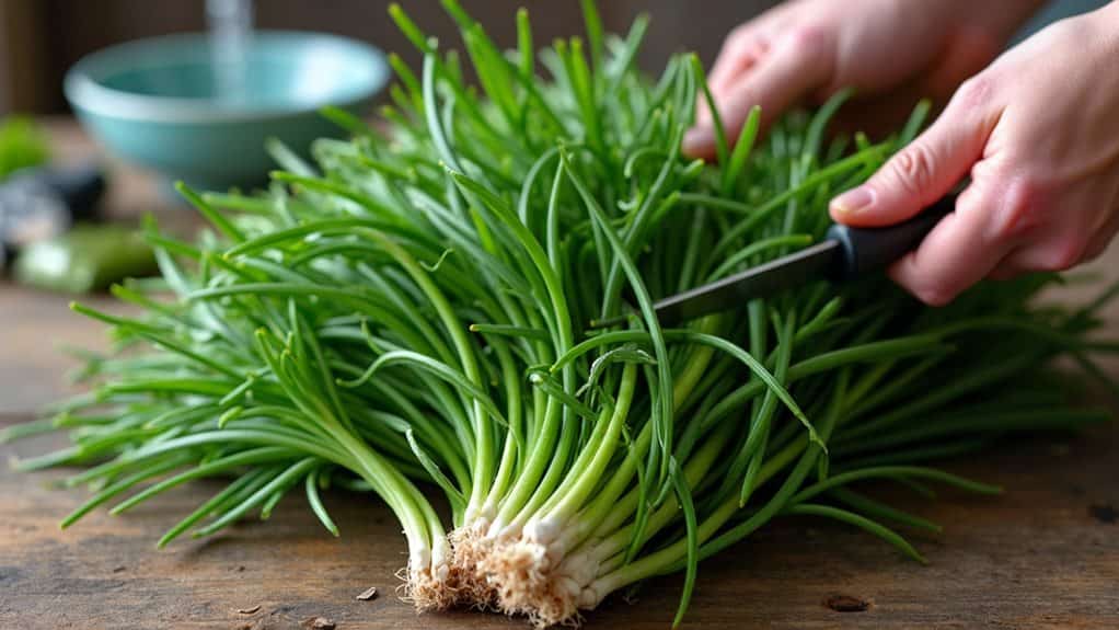 tools for dividing chives