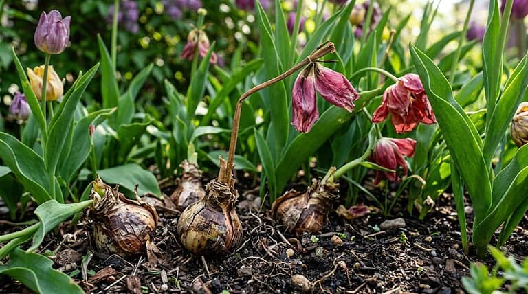 tulips fail to rebloom